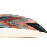 BOUQUET  - Ikat Silk Velvet Pillow